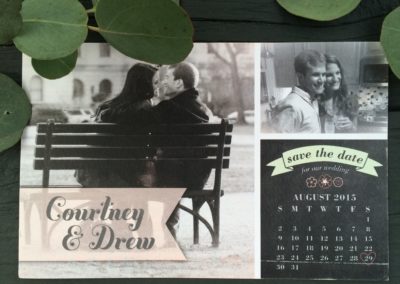 Courtney & Drew Save the Date
