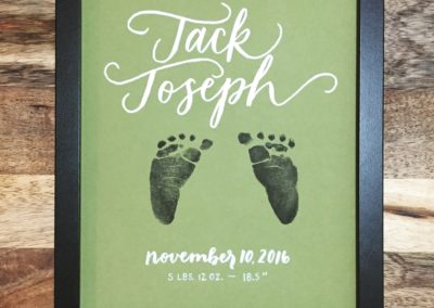 Jack Joseph Baby Print