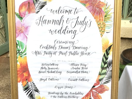 Hannah & Judy Wedding Day