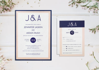 Jenny & Aidan Wedding Invitation Suite