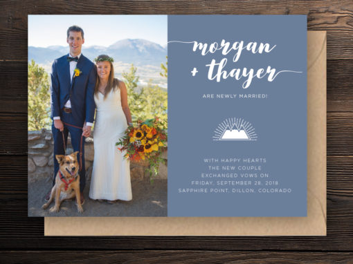 Morgan & Thayer Save the Date